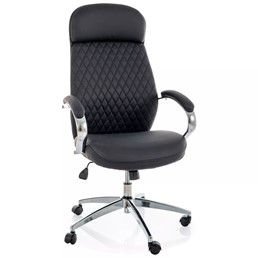 Fotel Obrotowy Q-09 Czarny