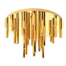 Lampa Sufitowa/Plafon ORGANO 60 Złoty
