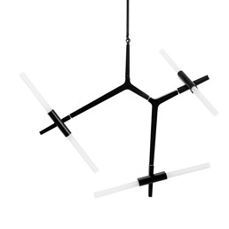 Lampa Wisząca CANDELABR 6 Czarny