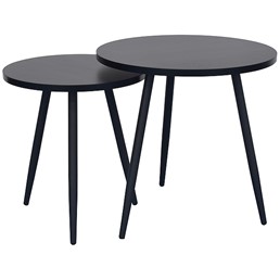Stolik (Zestaw) CLEO fi50/40 Czarny