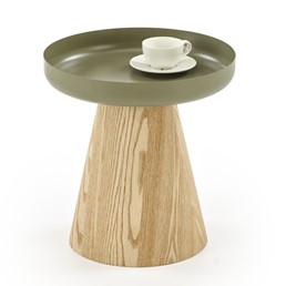 Ława GINA fi40 Naturalny/Zielony