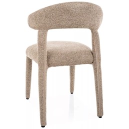 Krzesło CAVA Beż/Czarny Mat