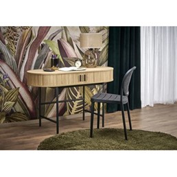 Biurko B51 Naturalny/Czarny