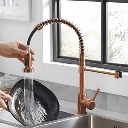 Bateria Kuchenna COLIN Miedź Szczotkowana