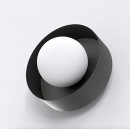 Kinkiet LULU K1 Czarny