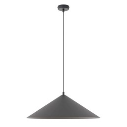 Lampa Wisząca MONO 1L Czarny/Opal