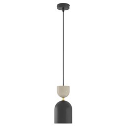 Lampa Wisząca GAUDI 1 Czarny/Beżowy