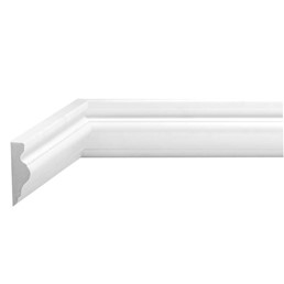 Listwa Naścienna Gładka LNG-02 Flex 235 cm Biały