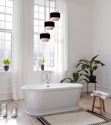 Lampa Wisząca GATO K-5232 Czarny/Beżowy