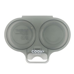 Pojemnik do Gotowania Jajek w Mikrofalówce Szary