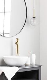 Lampa Wisząca AURA K-5680 Transparentny/Czarny