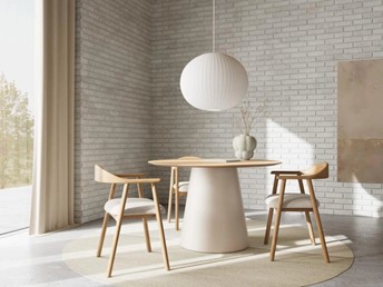 Krzesło ADDI Beżowy/Dąb Naturalny