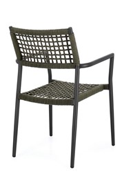 Krzesło Ogrodowe CALETA Czarny
