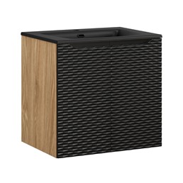 Zestaw Meblowy SKY 60cm Dąb Olejowany/Czarny Mat