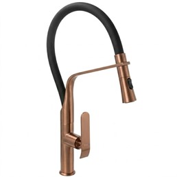 Bateria Kuchenna CASTOR Miedź Szczotkowany