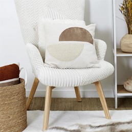 Poduszka JAPANDI 40x40cm Beżowy