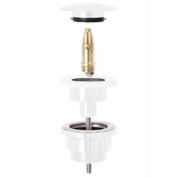 Korek KLIK-KLAK Uniwersalny Biały