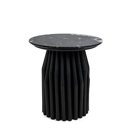 Stolik LEVANTE Fi50cm Czarny