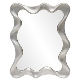 Lustro Ścienne DECO Srebrny Antyczny