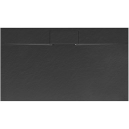Brodzik Prysznicowy BAZALT LONG 80x120 Czarny