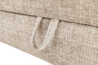 Łóżko LARGO z Pojemnikiem 160x200 cm Beżowy