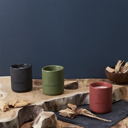 Świeca EARTH ZANZIBAR Zielony