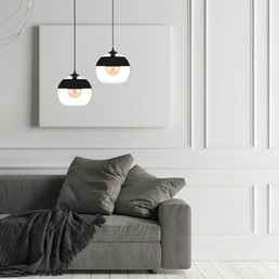 Lampa Wisząca SUNNIA 1S Czarny