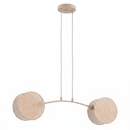 Lampa Wisząca MOTIF 2 Beżowy/Naturalny