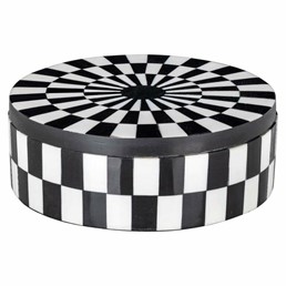 Pojemnik Ozdobny NORE Biały/Czarny