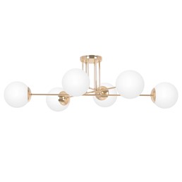 Lampa Sufitowa LUMIA K-5404 Biały/Złoty