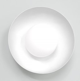 Kinkiet OZZY K1 Czarny/Biały