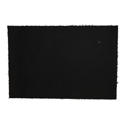 Wycieraczka Kokosowa FALE 39x59cm Czarny/Brązowy