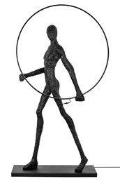 Lampa Podłogowa HUMAN Round Włókno Szklane