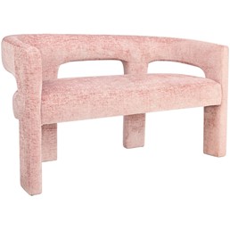Ławka LEITH LET71BP Jasnoróżowy
