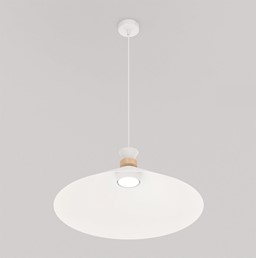 Lampa Wisząca OLIVO 1L Biały