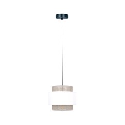 Lampa Wisząca CEZAR K-5270 Biały/Beżowy