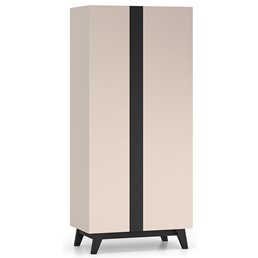 Szafa FRESHION 01 Cashmere/Czarny