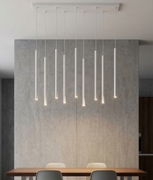 Lampa Wisząca SELTER 9 Szary