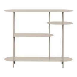 Regał RIETI 118cm Beżowy