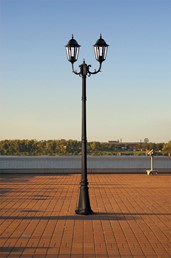 Lampa Zewnętrzna Stojąca LOZANA K-7006A2/2 Czarny