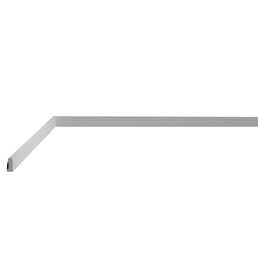 Listwa Naścienna Gładka LPC-56 240 cm Biały