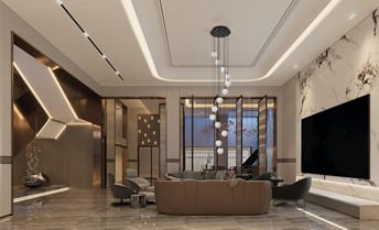 Lampa Wisząca ASPEN KP-29 Czarny/Biały