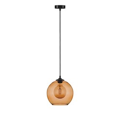 Lampa Wisząca MADEIRA 1M Czarny/Brązowy