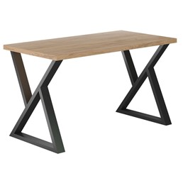 Stół ST(B)-FX/X60 67x128 Dąb Złoty Craft/Czarny