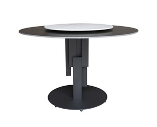 Stół MODIG M21 fi120 Czarny/Biały