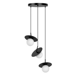 Lampa Wisząca SANTE K-5375 Czarny/Biały