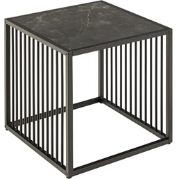 Stolik Kawowy STRINGTON 40x40cm Czarny