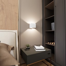 Kinkiet FROST Biały