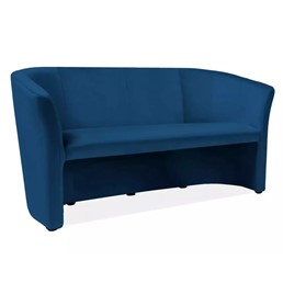 Sofa TM-3 Velvet Granatowy