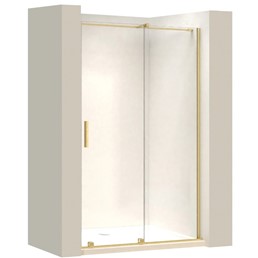 Drzwi Prysznicowe MONTANA 100 Złoty Szczotkowany